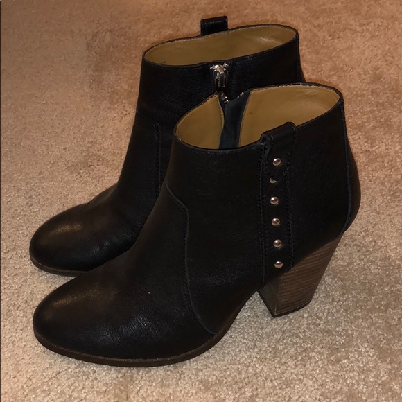 Coach Shoes - Coach ‘Haven’ Black Leather Boots 9.5